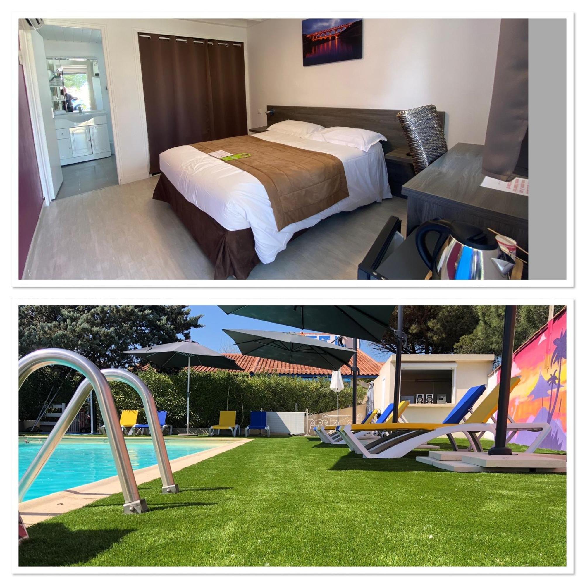 Hotel Des 4 Vents Aigues-Mortes Buitenkant foto