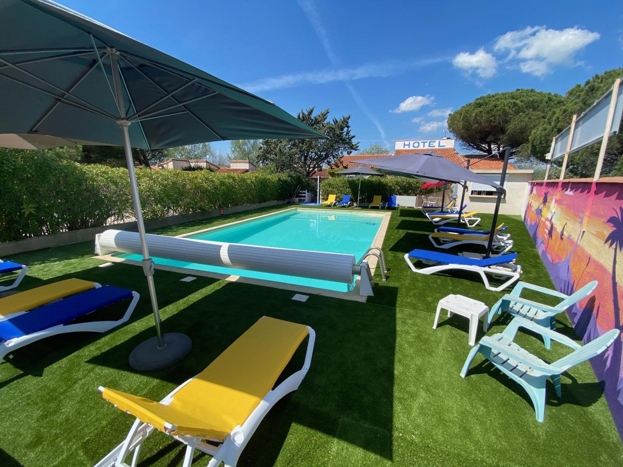 Hotel Des 4 Vents Aigues-Mortes Buitenkant foto